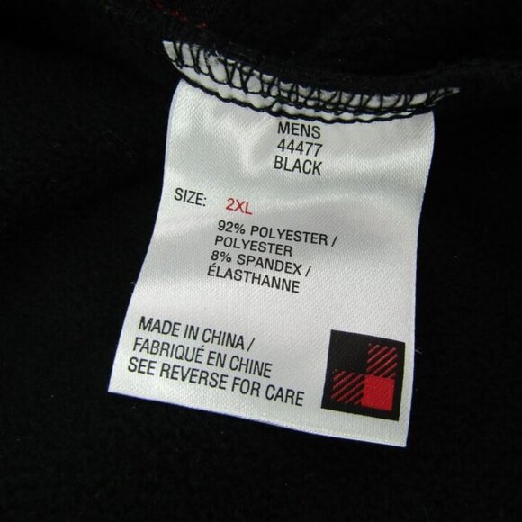 Woolrich Elite Series Jacket Mens Size 2XL Black Full Zipper Plaid Lined - Picture 4 of 6